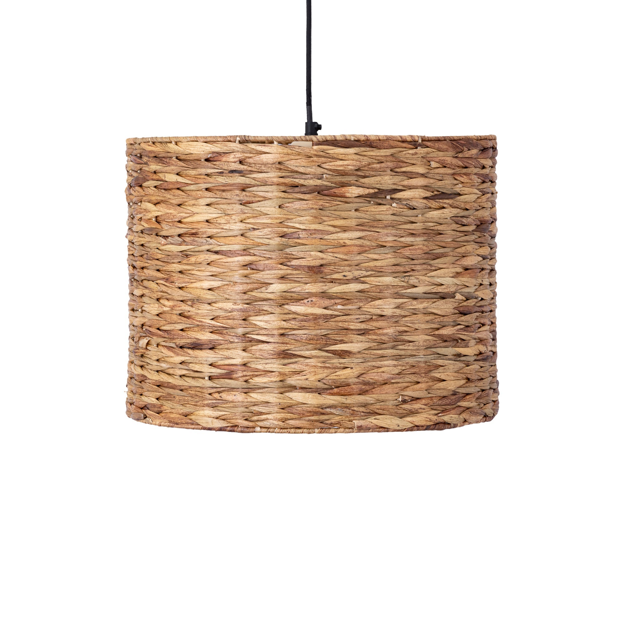 PTMD Hanglampen Jaden - 60x60x45 cm - Zeegras - Naturel - Set van 4