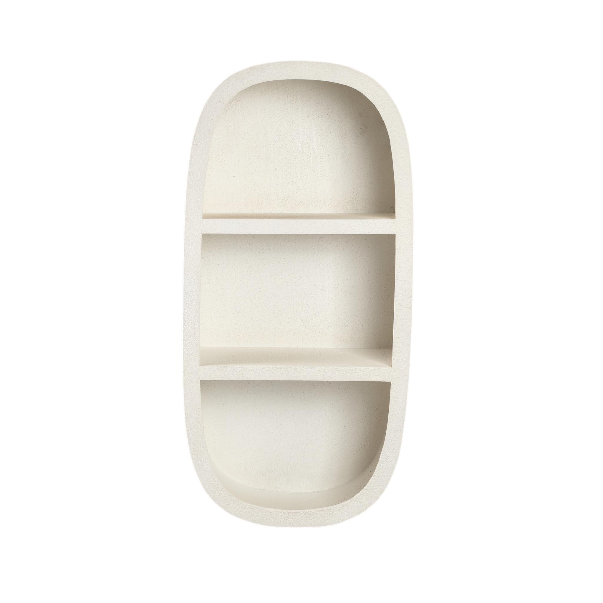 PTMD Wandrek Emmelie - 40x23x81 cm - MDF - Wit