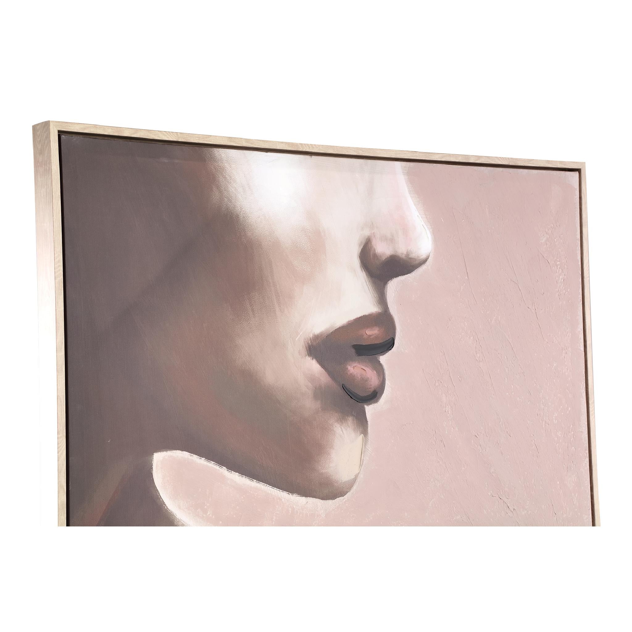 PTMD Wandpaneel Liliana - 123x4x83 cm - Polyester - Bruin