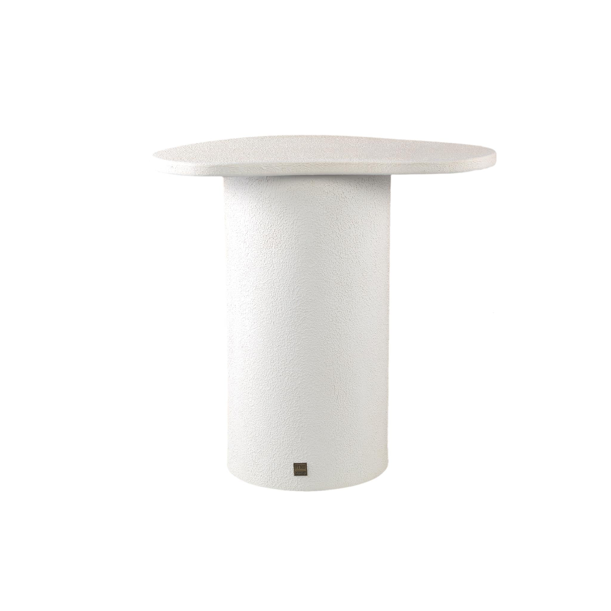 PTMD Salontafel Krysta - 50x35x50 cm - MDF - Wit
