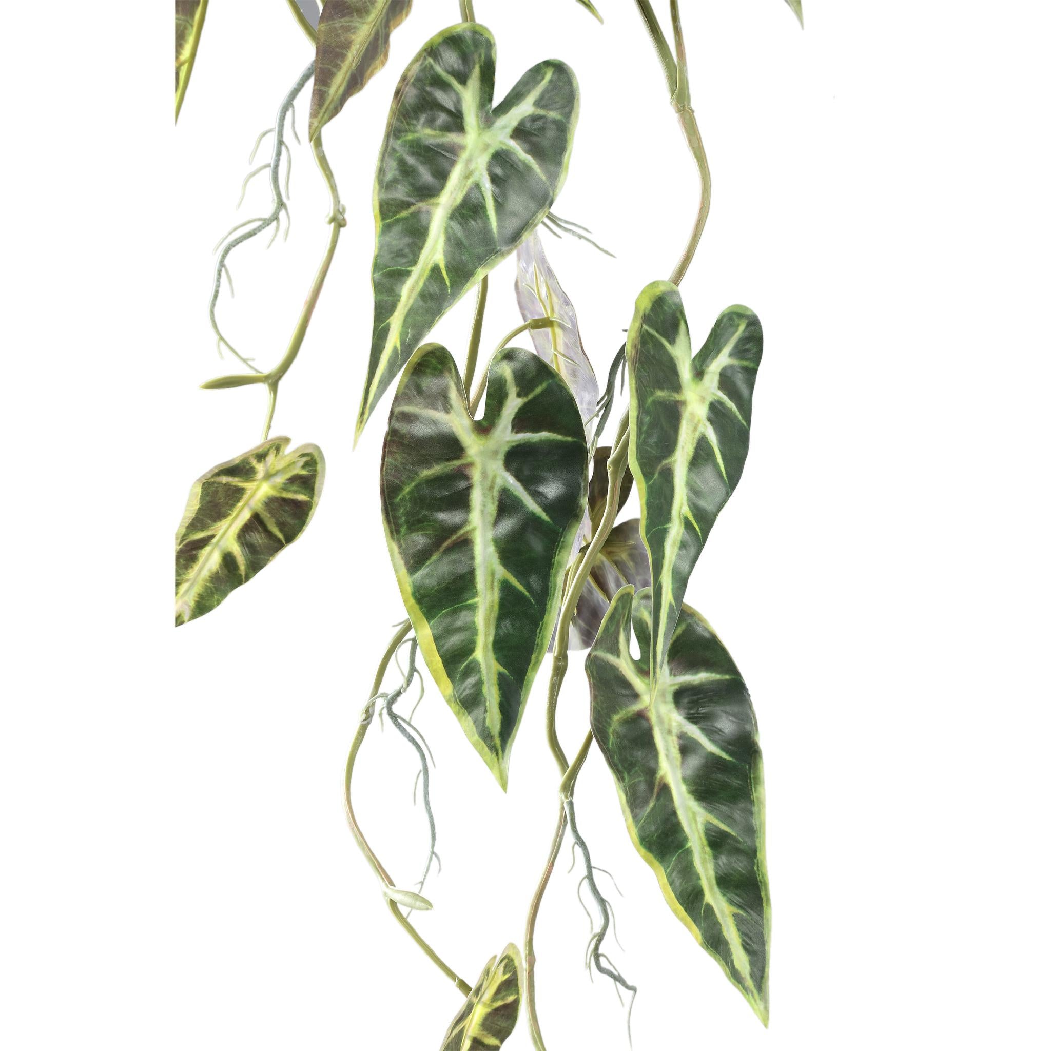 PTMD Kunsttak Leaves - 78x32x80 cm - Polyester - Groen