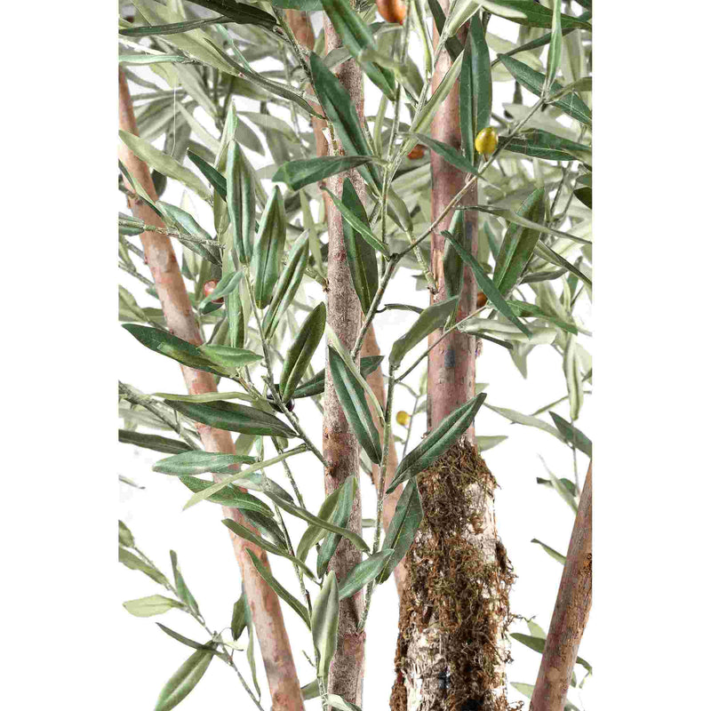 PTMD Bloempot Tree - 140x140x265 cm - Plastic - Groen