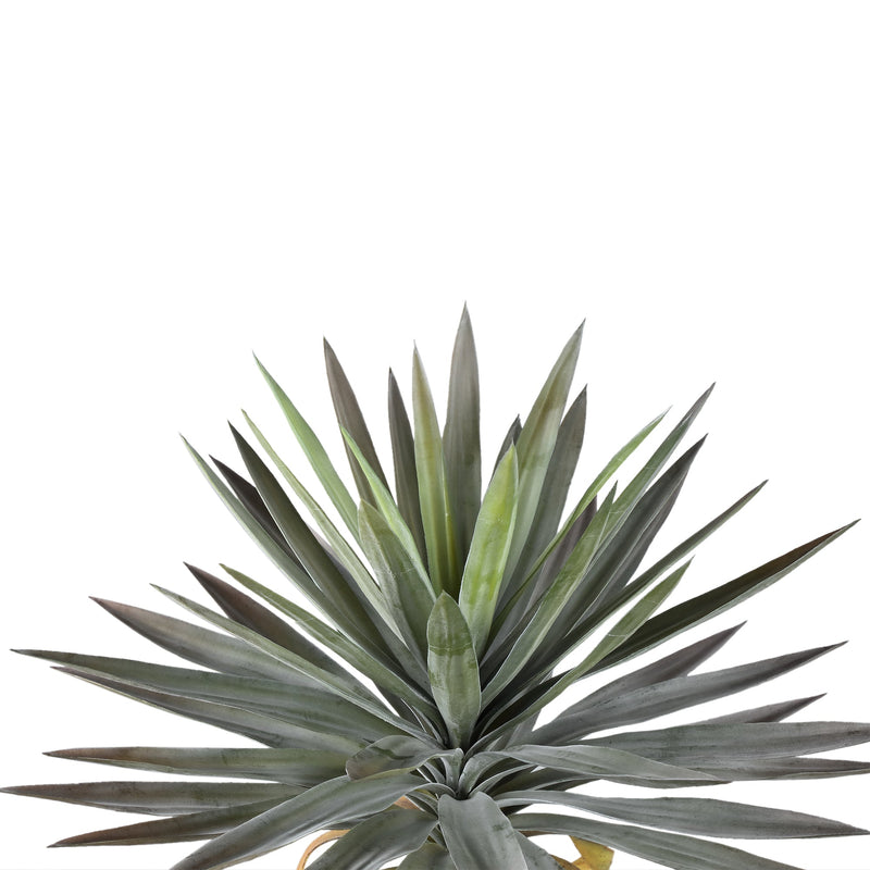 PTMD Kunstplant Yucca - 66x66x90 cm - Plastic - Zwart