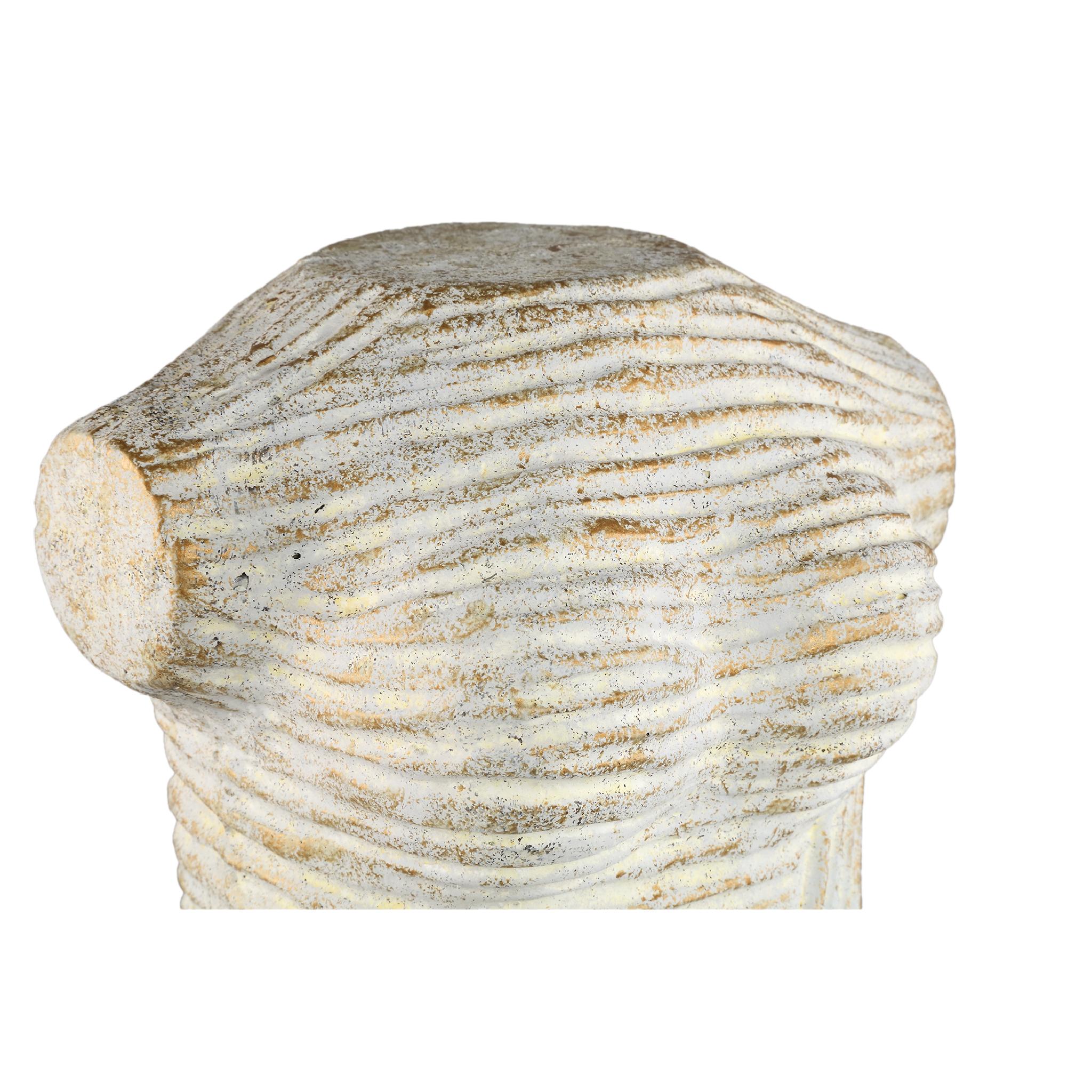 PTMD Deco Object Sophi - 37x27x60 cm - Cement - Wit