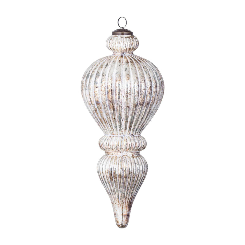 PTMD Deco Object Kell - 17x17x41 cm - Glas - Goud