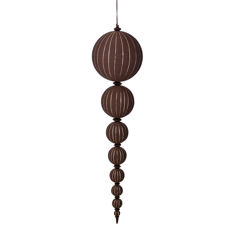 PTMD Deco Object Yossif - 30x30x123 cm - Polyester - Bruin