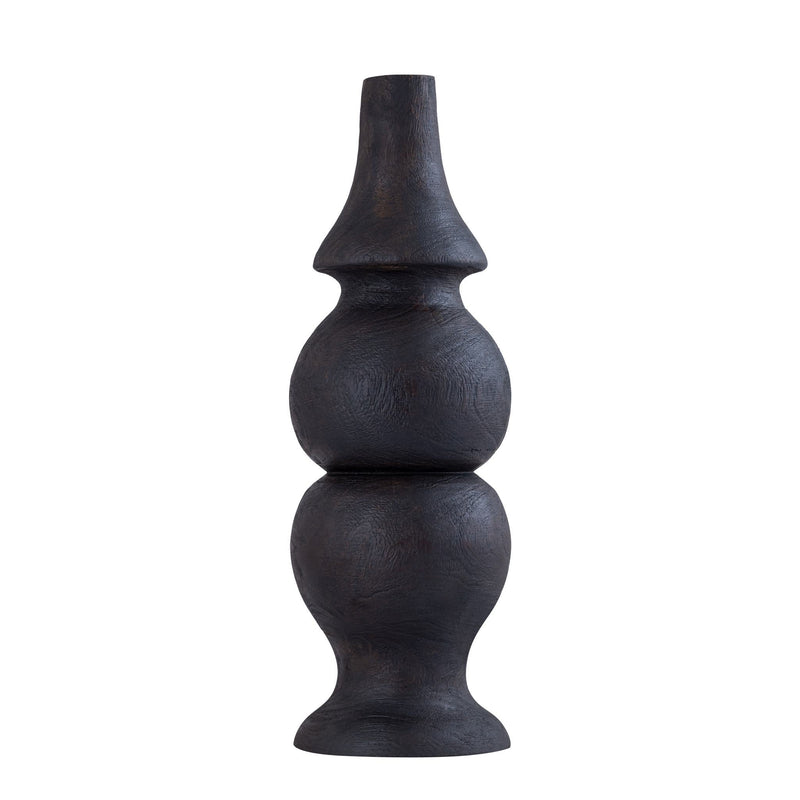 PTMD Vaas Amany - 15x15x45 cm - Hout - Bruin