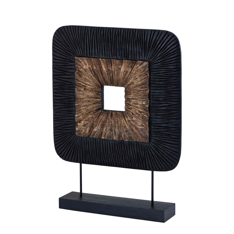 PTMD Deco Object Das - 40x8x30 cm - Hout - Bruin