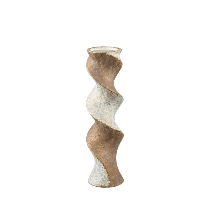 PTMD Kandelaar Bryah - 14x14x50 cm - Cement - Goud