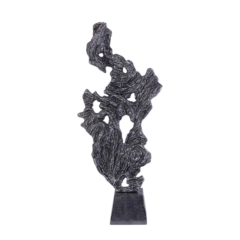 PTMD Deco Object Amato - 32x13x72 cm - Aluminium - Zilver