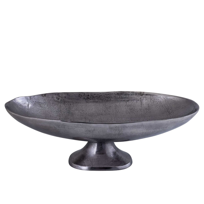 PTMD Schaal Loman - 75x33x24 cm - Aluminium - Zwart