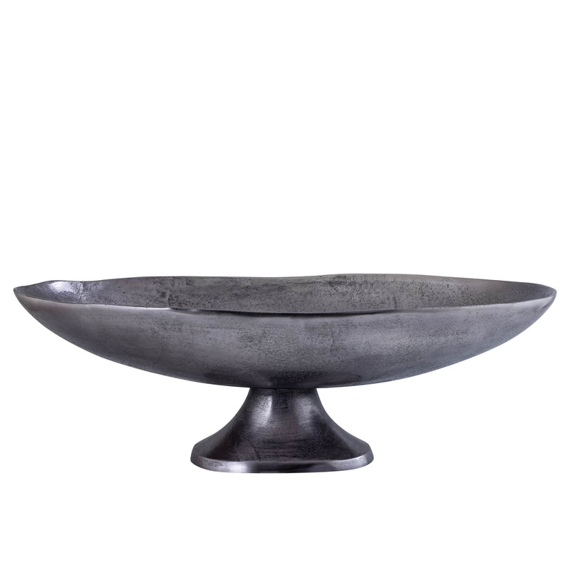 PTMD Schaal Loman - 75x33x24 cm - Aluminium - Zwart