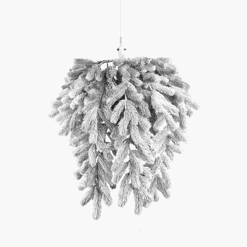 PTMD Kersthanger Rosamond - 60x60x80 cm - Pvc - Wit