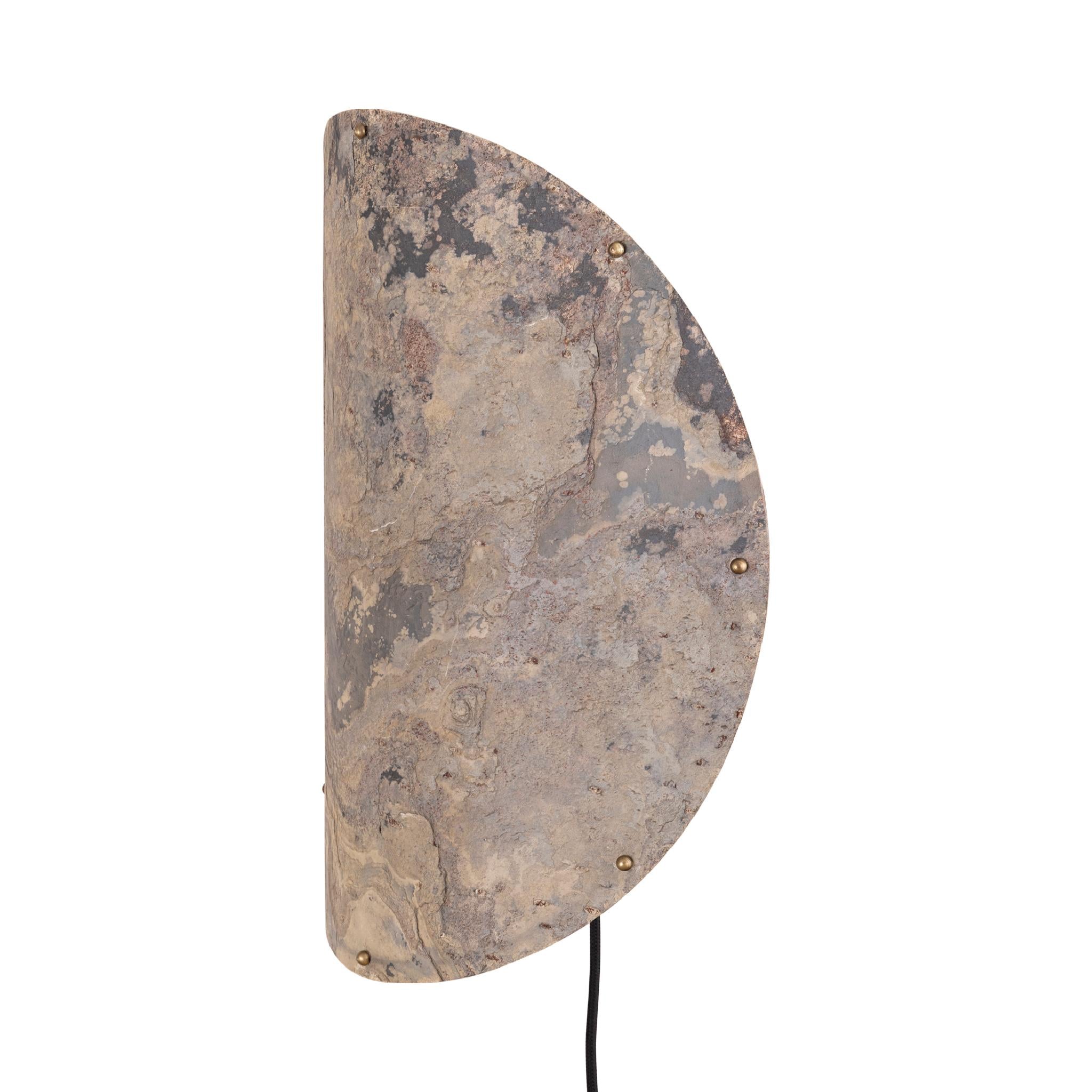 PTMD Wandlamp Hen - 51x23x61 cm - Steen - Naturel