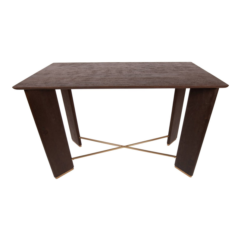 PTMD Bartafel Liber - 140x70x94 cm - Hout - Bruin