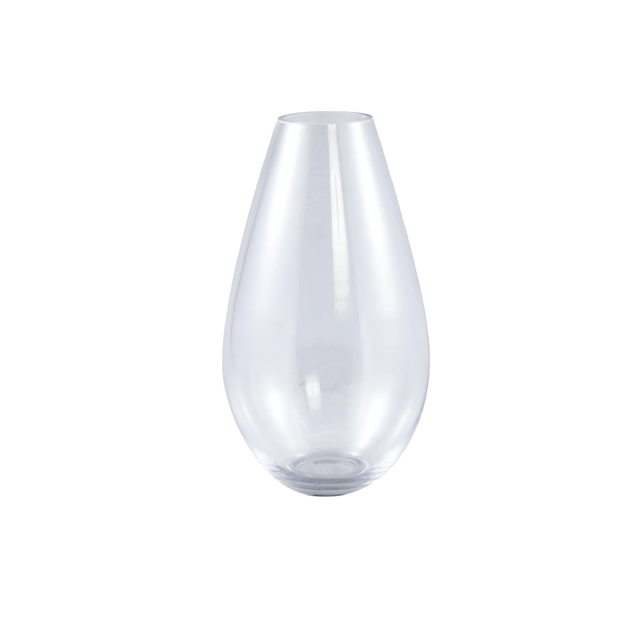PTMD Vaas Alcide - 23x23x42 cm - Glas - Transparant