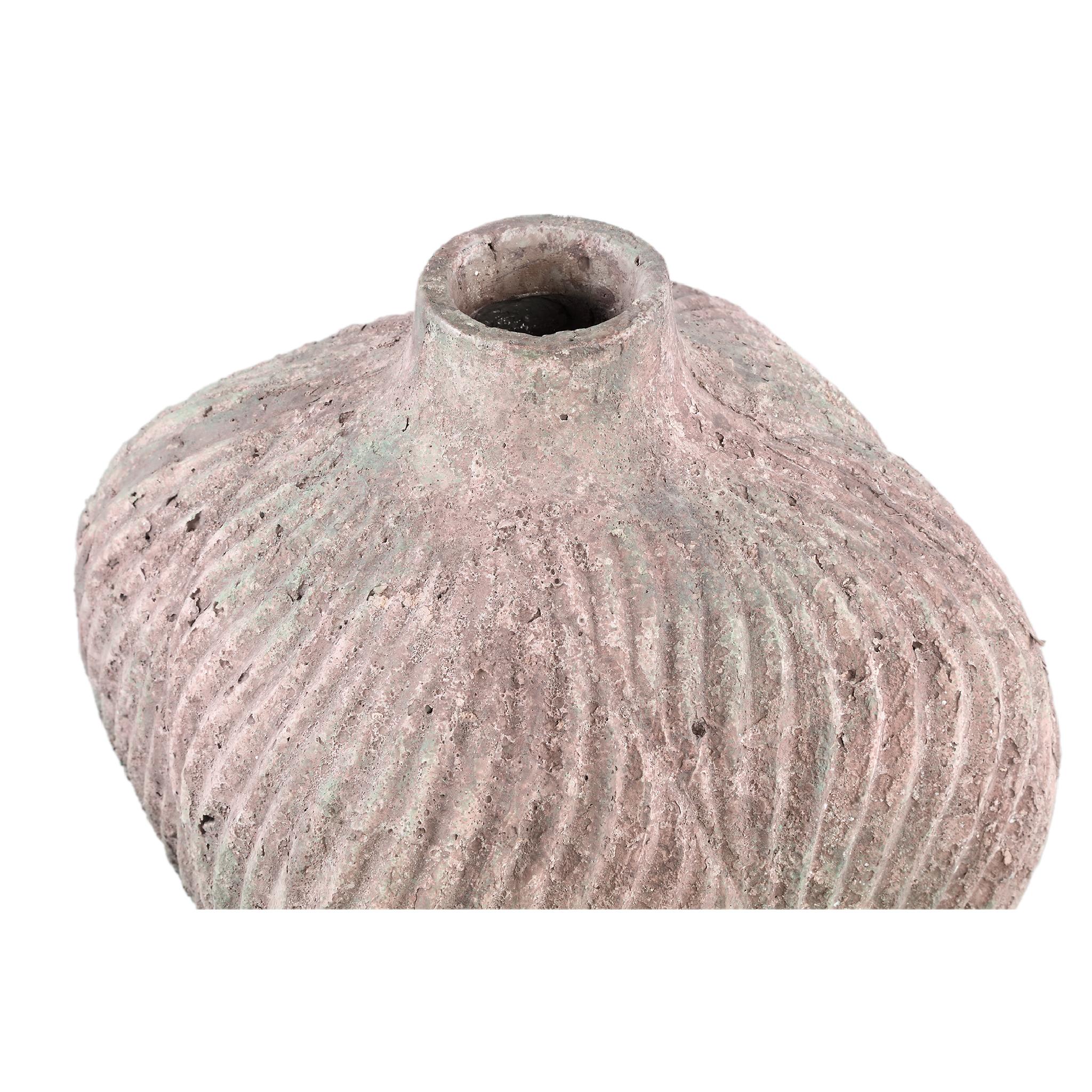 PTMD Bloempot Diesel - 28x28x38 cm - Cement - Grijs