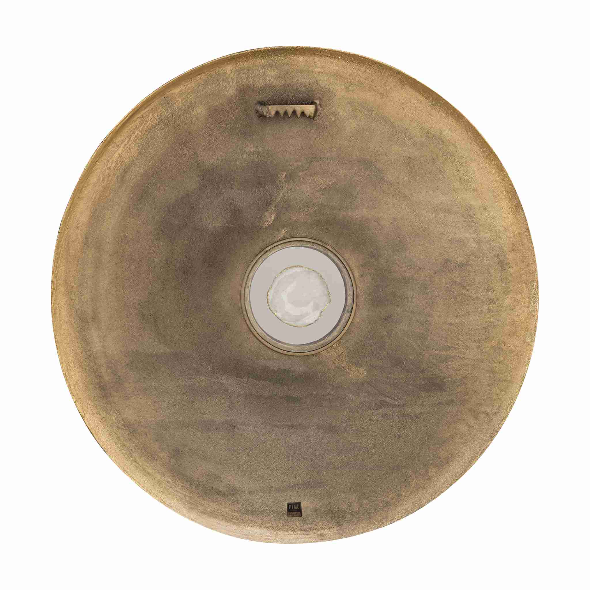 PTMD Wandpaneel Cianne - 90x3x90 cm - Aluminium - Goud