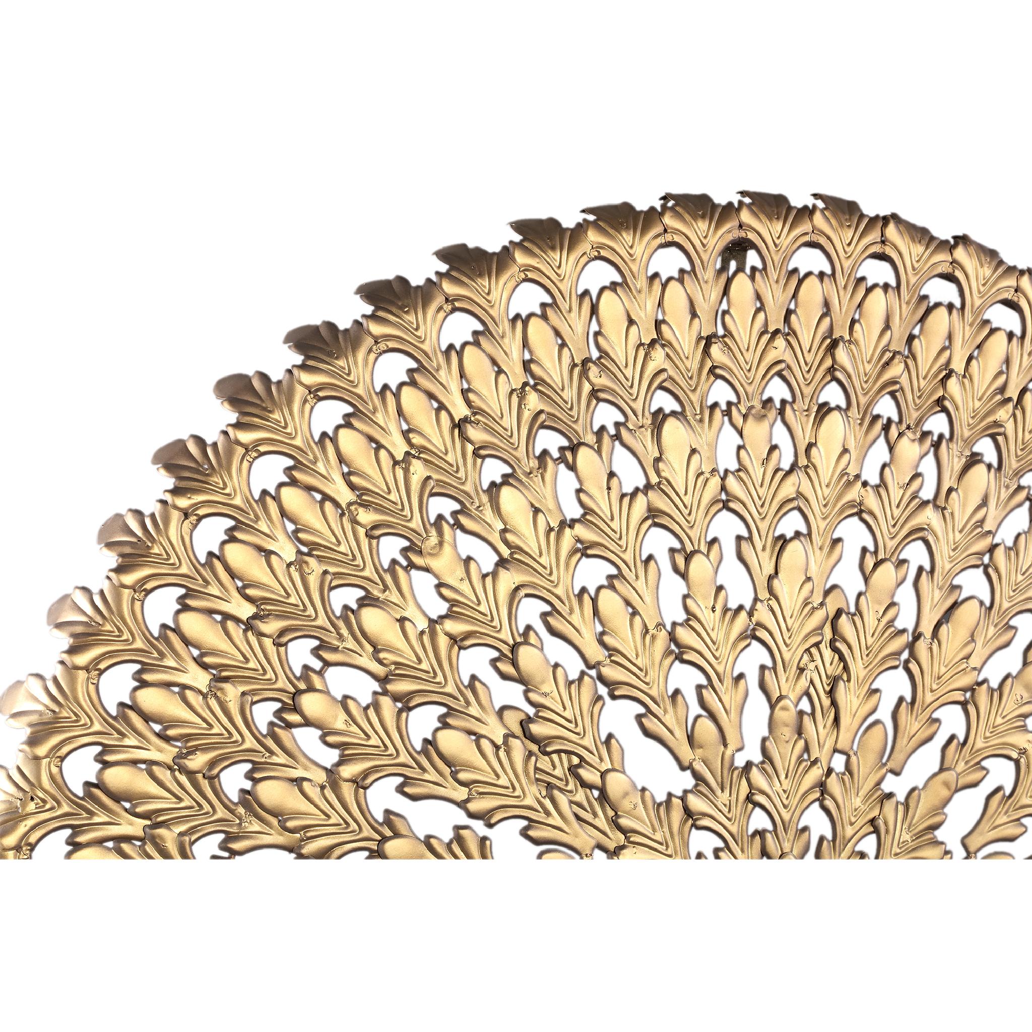 PTMD Wandpaneel Xavery - 89x4x89 cm - Ijzer - Brons