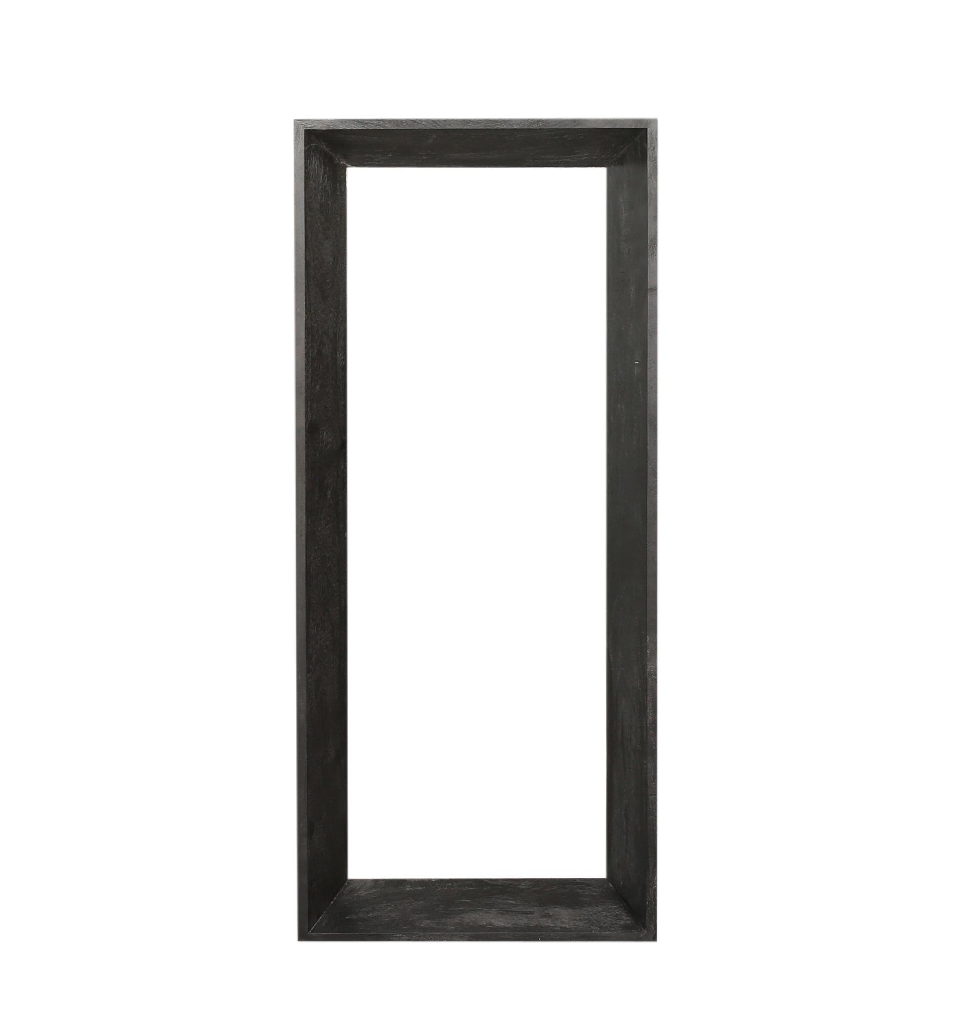 PTMD Spiegel Kyro - 70x5x160 cm - Hout - Zwart