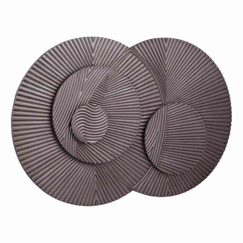 PTMD Wandpaneel Thikra - 120x10x180 cm - MDF - Bruin