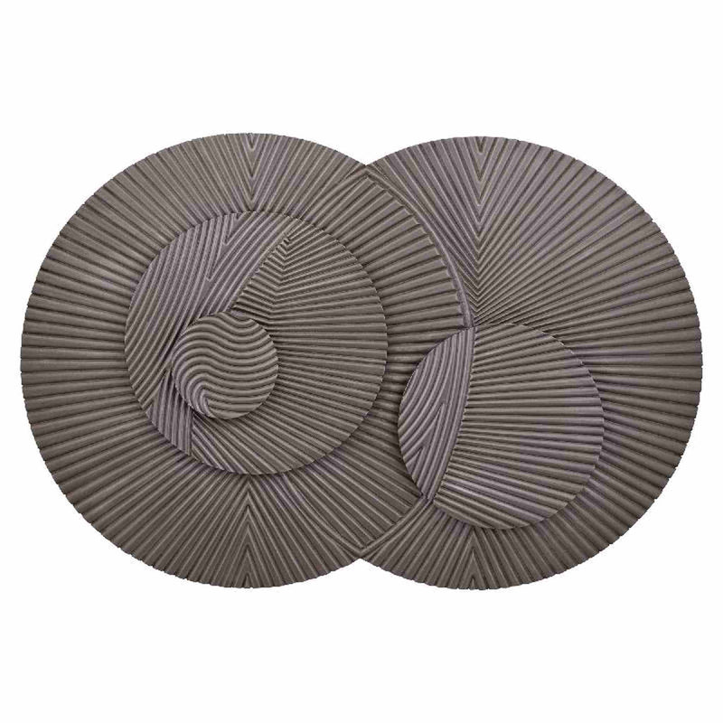 PTMD Wandpaneel Thikra - 120x10x180 cm - MDF - Bruin