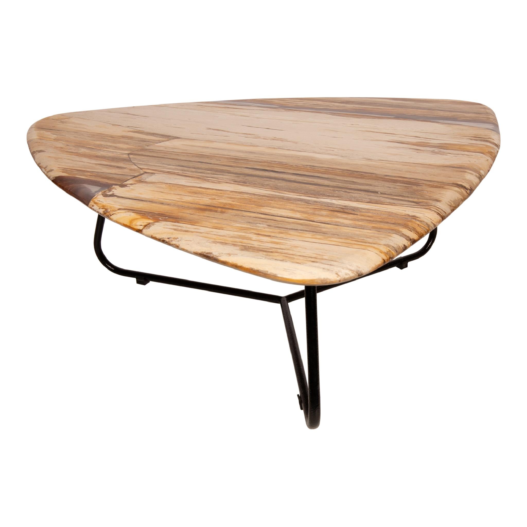 PTMD Salontafel Deeba - 95x85x36 cm - Hout - Naturel - Set van 5