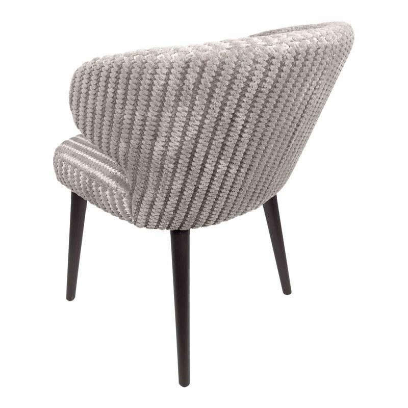 PTMD Eetkamerstoel Fiori - 57x56x80 cm - Hout - Beige