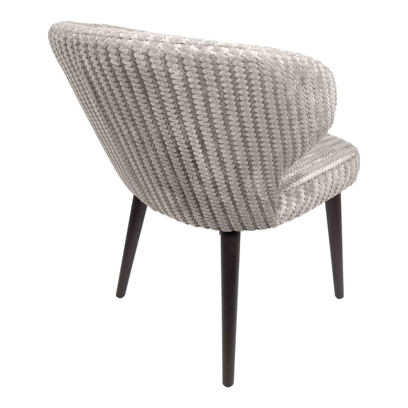 PTMD Eetkamerstoel Fiori - 57x56x80 cm - Hout - Beige