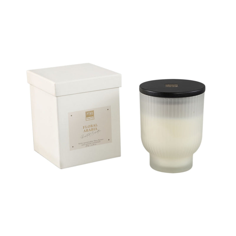 PTMD Kaars New Elements - 10x10x12 cm - Wax - New Elements Floral Arabia Scented Candle L