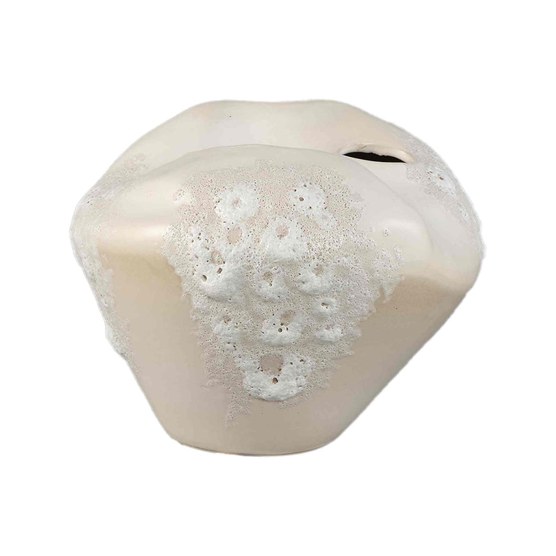 PTMD Vaas Dangelo - 23x22x17 cm - Keramiek - Creme