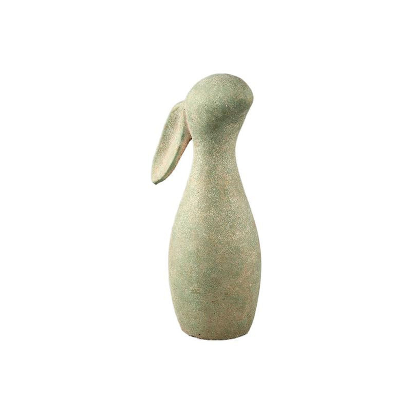 PTMD Deco Object Iemkje - 17x14x40 cm - Cement - Groen