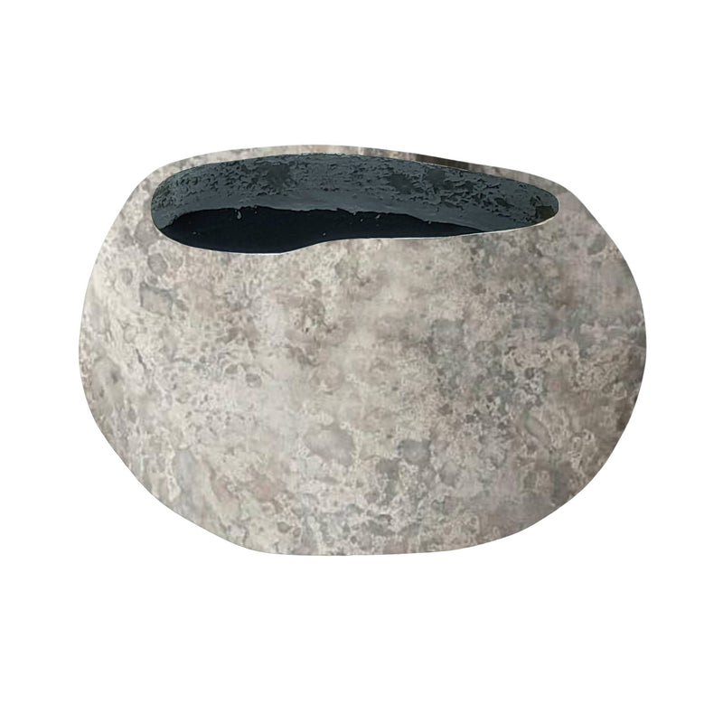 PTMD Bloempot Hiranya - 66x46x40 cm - Cement - Grijs