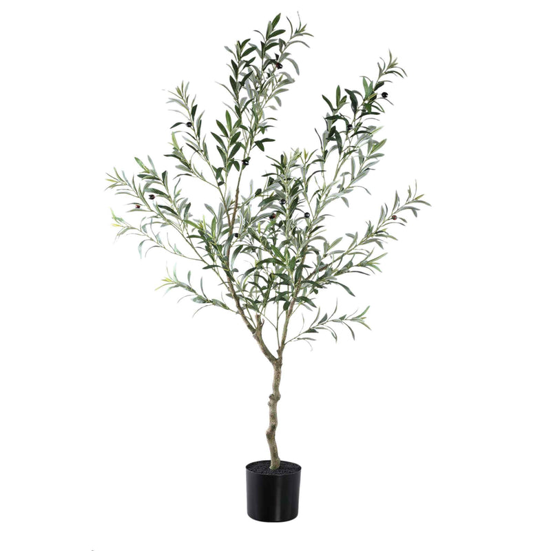 PTMD Kunstplant Olive - 110x70x156 cm - Polyester - Groen