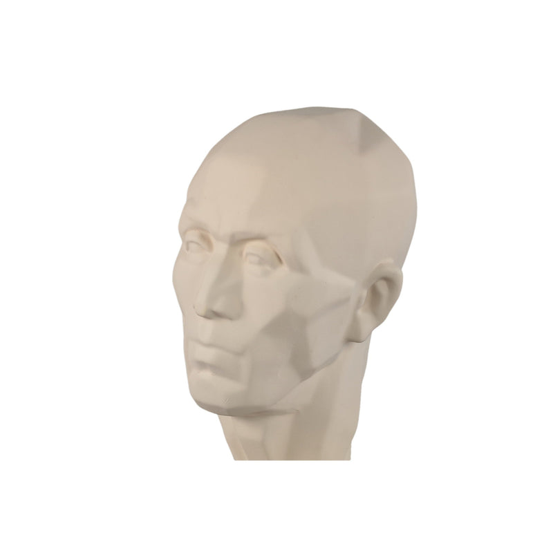 PTMD Deco Object Dorin - 22x21x46 cm - Keramiek - Taupe