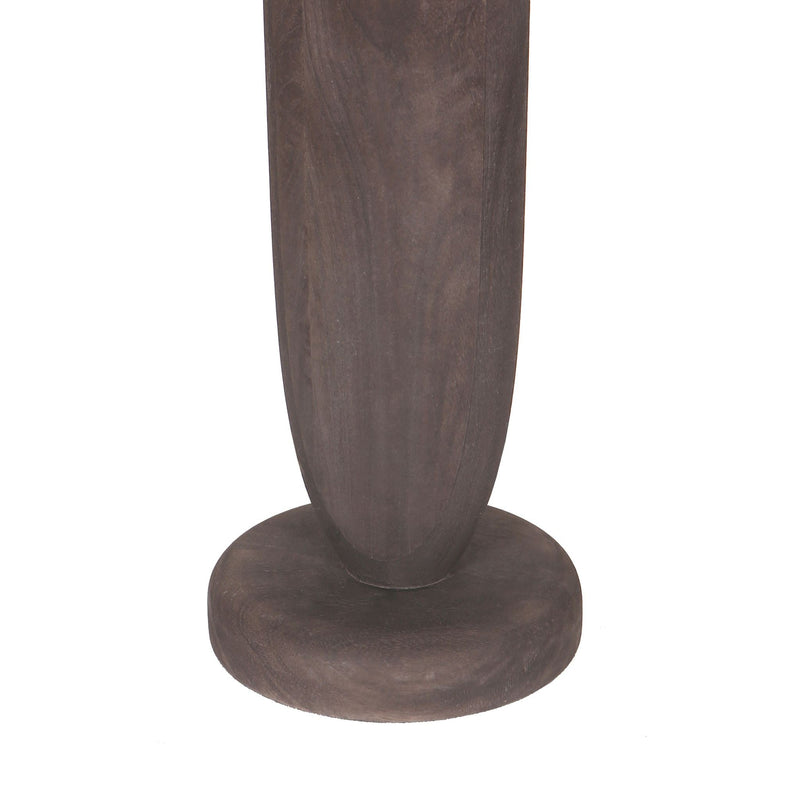 PTMD Tafellamp Lorinne 2 - 20x20x55 cm - Hout - Bruin