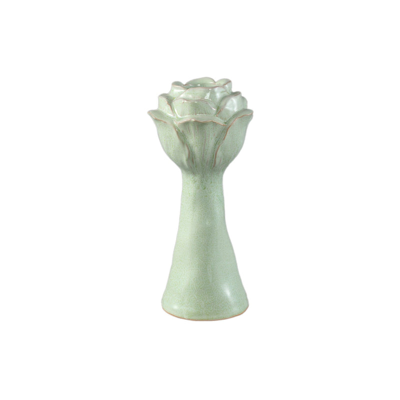 PTMD Vaas Minerva - 14x14x30 cm - Keramiek - Groen