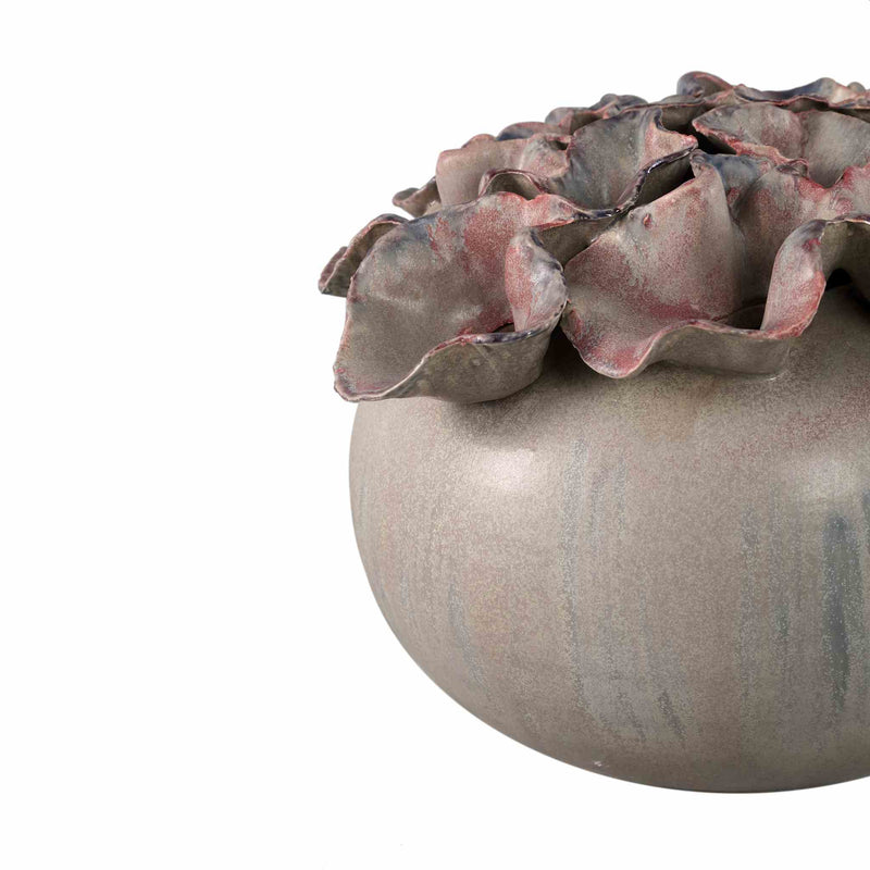 PTMD Vaas Jullia - 26x26x21 cm - Keramiek - Paars