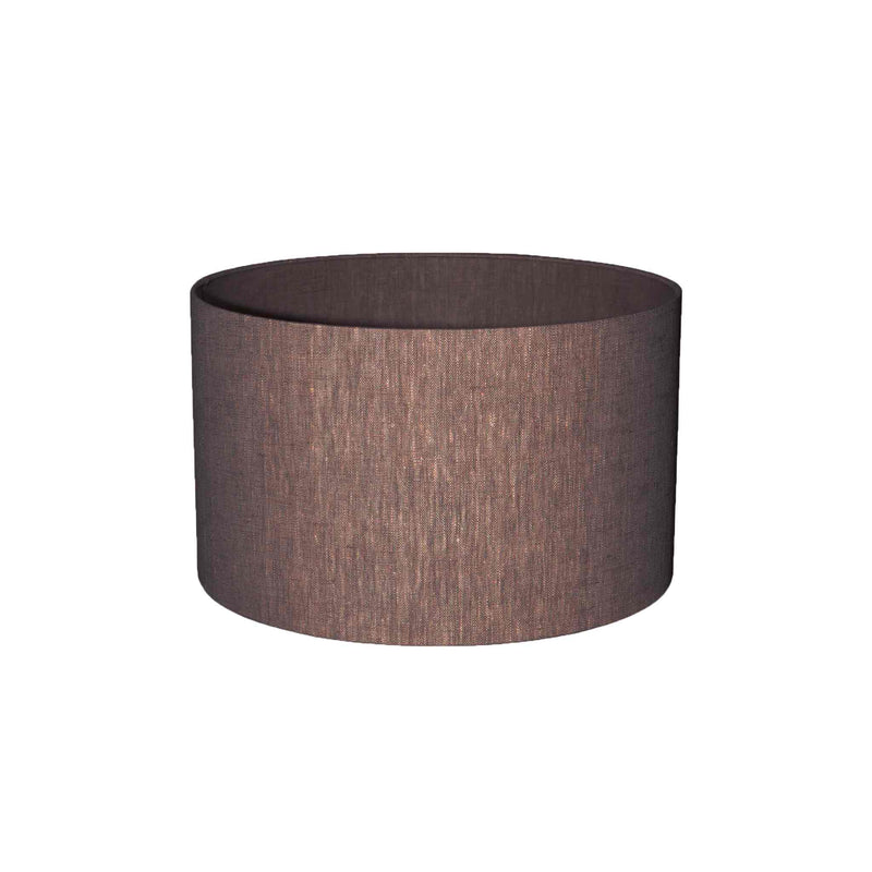 PTMD Lampenkap Rivvo - 40x40x24 cm - Katoen - Bruin