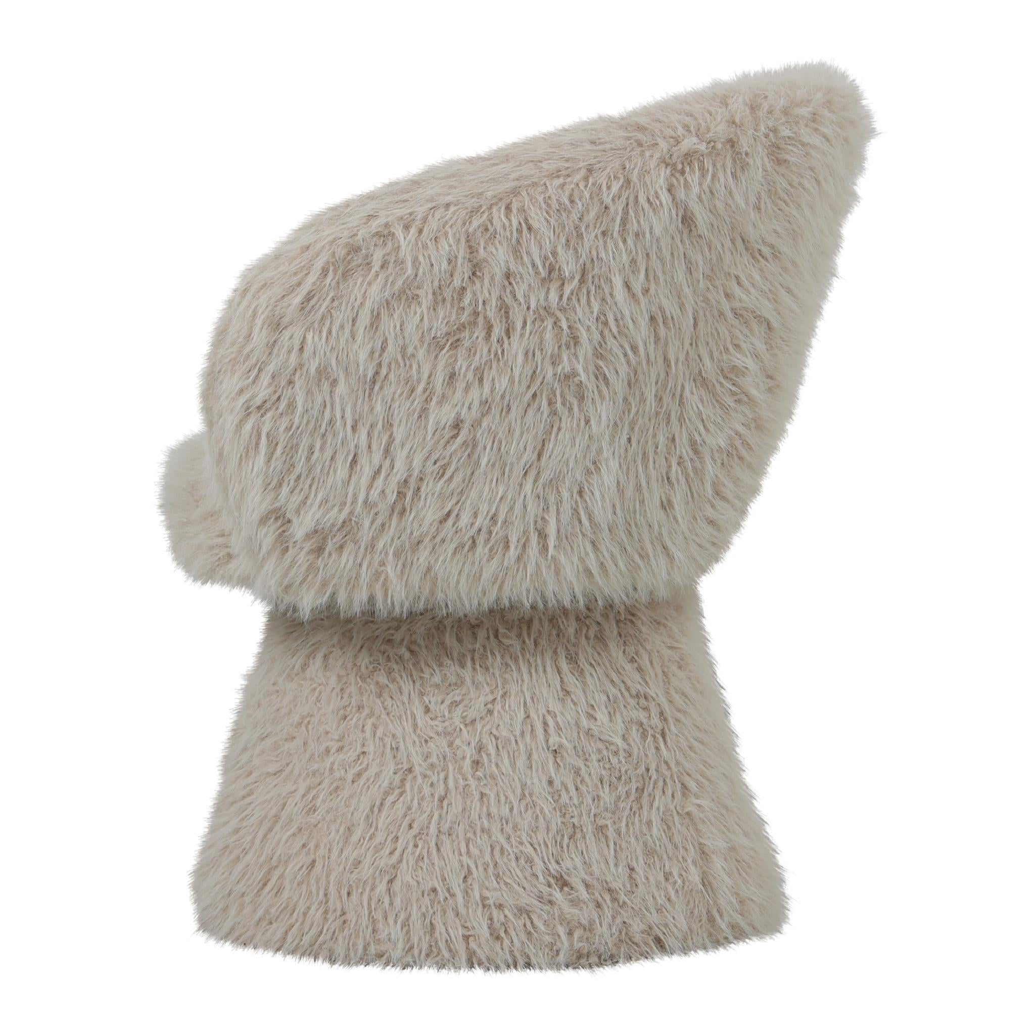 PTMD Fauteuil Hermes - 65x62x79 cm - Hout - Beige