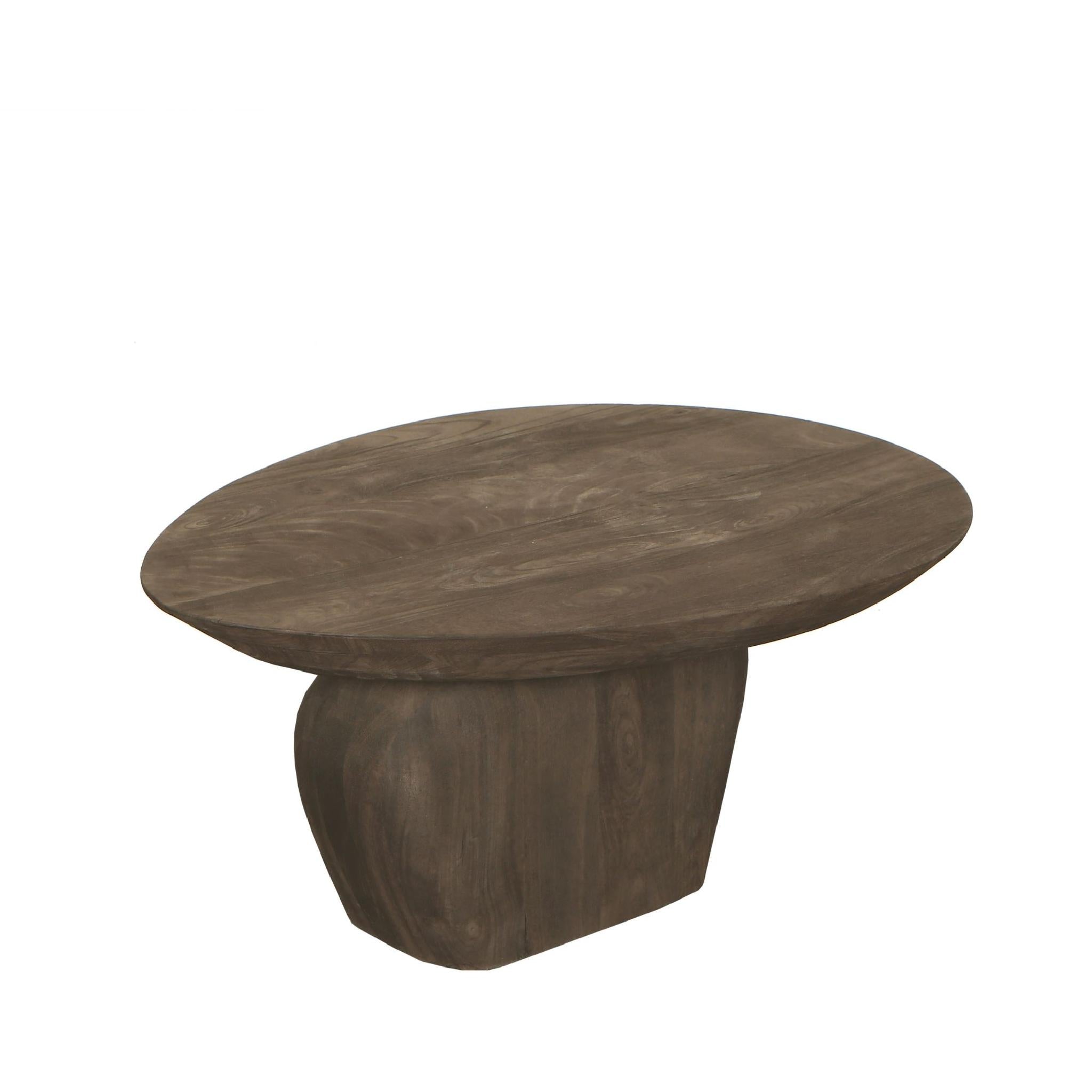 PTMD Salontafel Harshad - 75x60x35 cm - Hout - Bruin