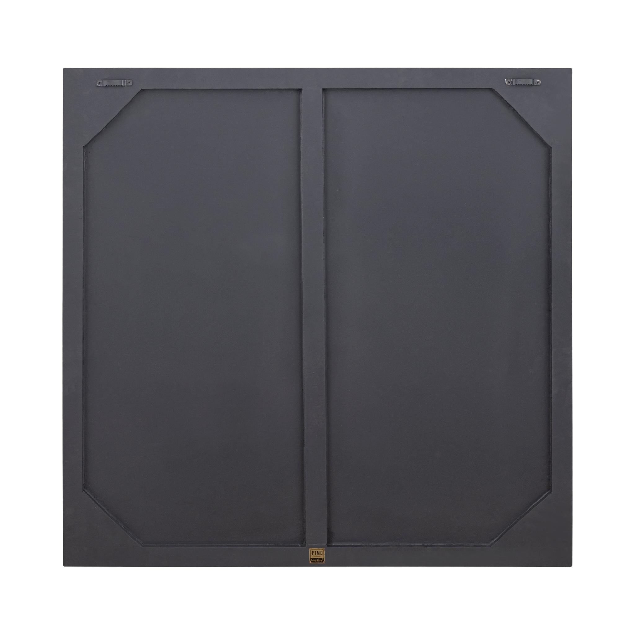 PTMD Wandpaneel Eaven - 90x3x90 cm - Glas - Roest