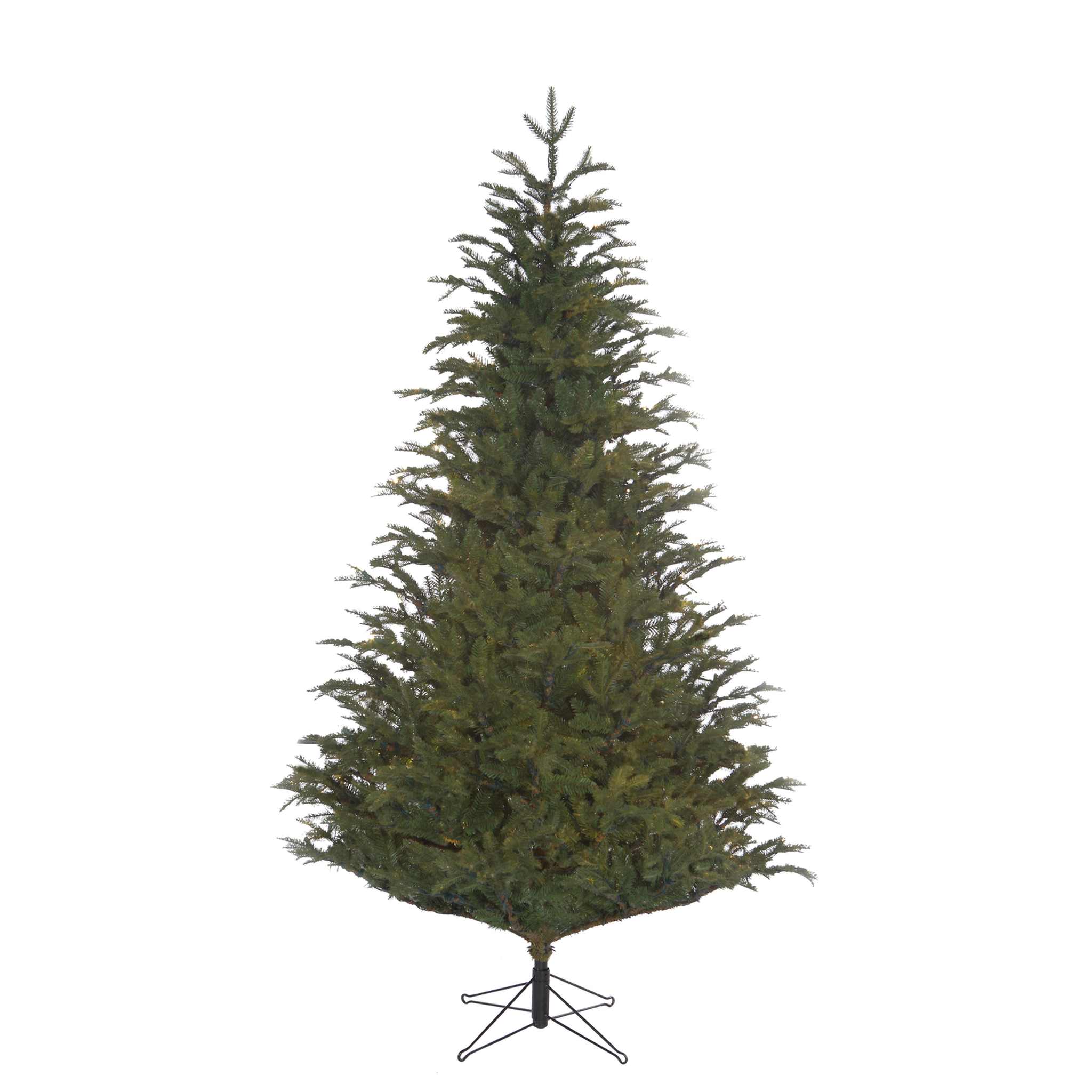 Black Box Trees Kunstkerstboom Frasier - 147x147x230 cm - PVC/hardnaald - Groen