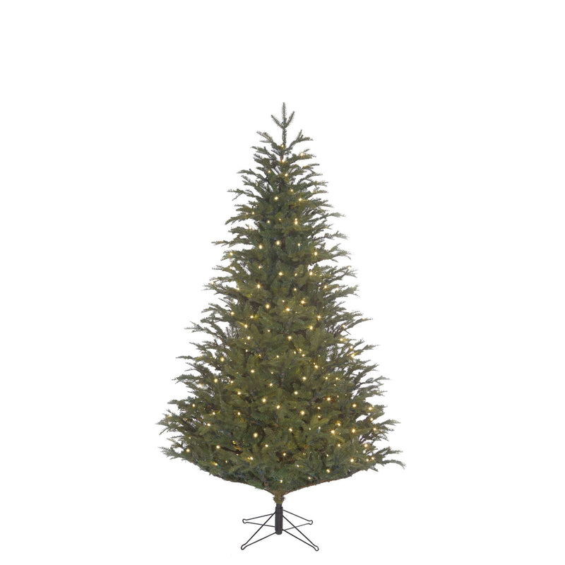 Black box kunstkerstboom led frasier fir - 185x124 groen 288 led