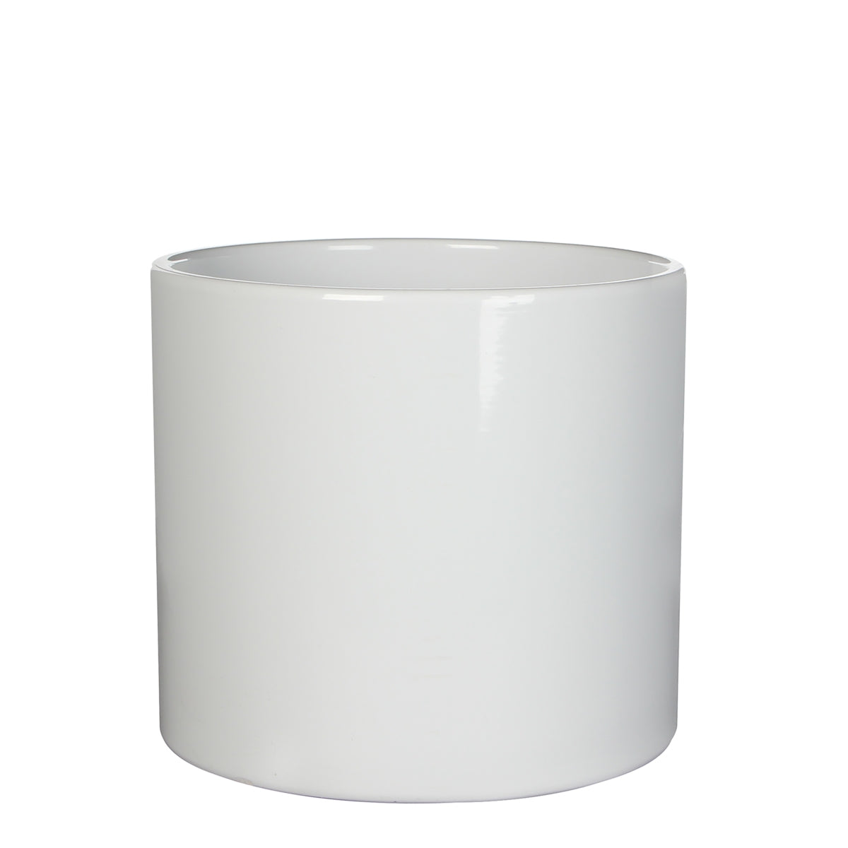 Mica Decorations Era Bloempot - 19x19x17 cm - Keramiek - Wit