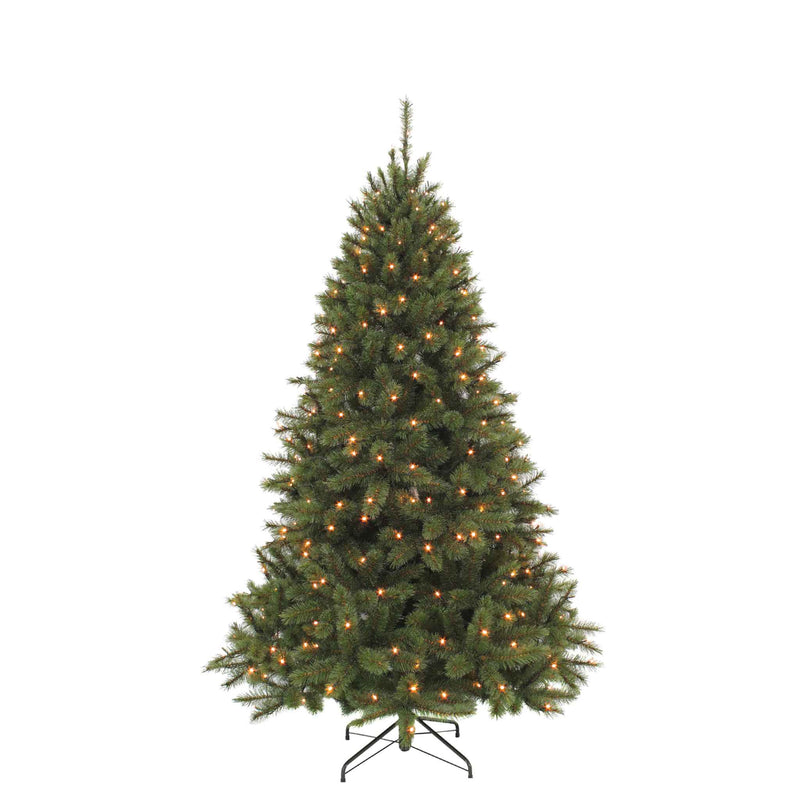 Triumph Tree Kunstkerstboom Bristlecone Fir - 127x127x215cm - LED lampjes - Groen