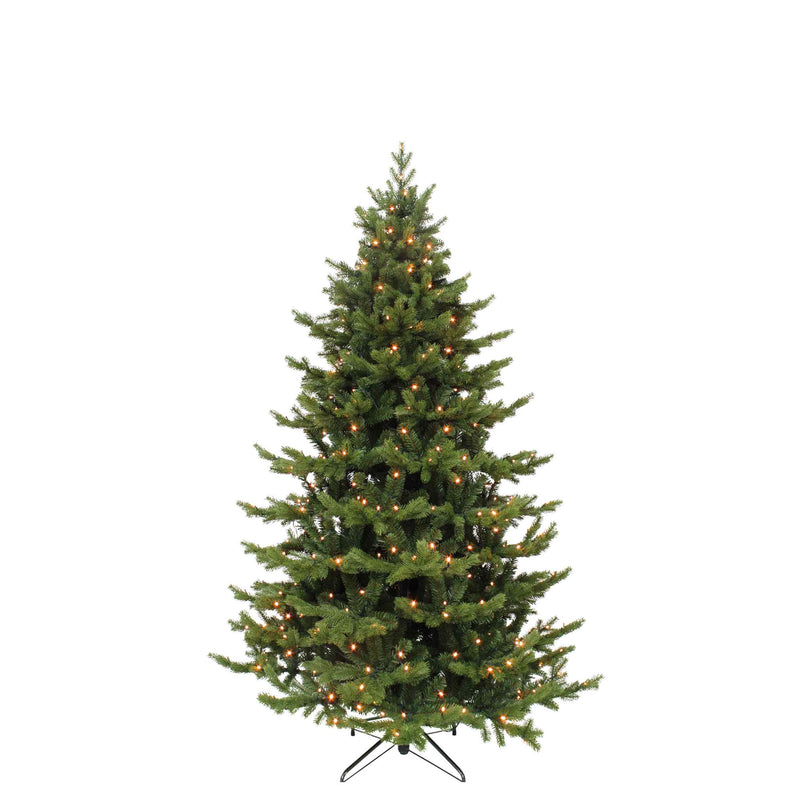 Triumph Tree Kunstkerstboom Sherwood - 127x127x185cm - LED lampjes - Groen