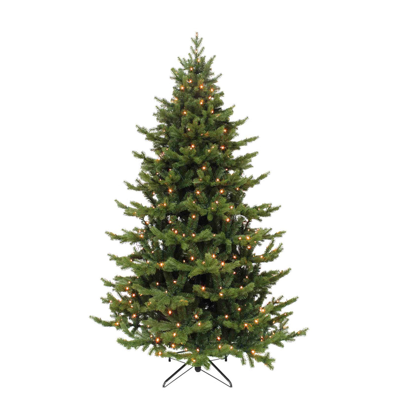 Triumph Tree Kunstkerstboom Sherwood - 142x142x230 cm - LED lampjes - Groen