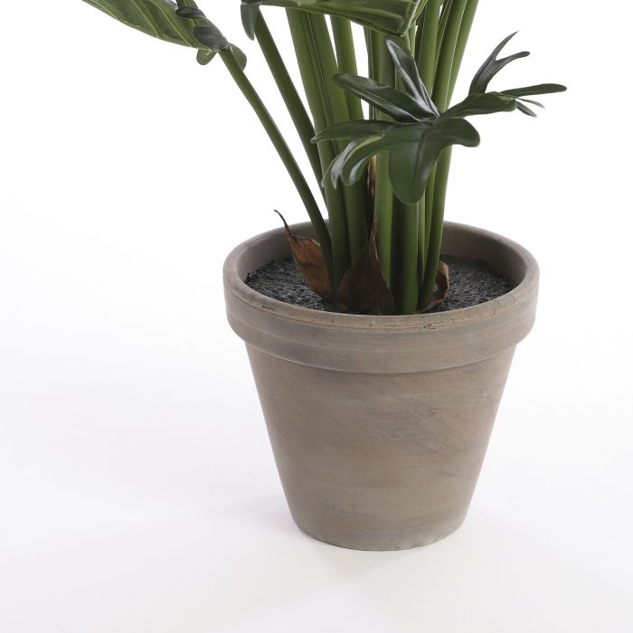 Mica Decorations Philodendron Selloum Kunstplant - H50xØ40 cm - Groen