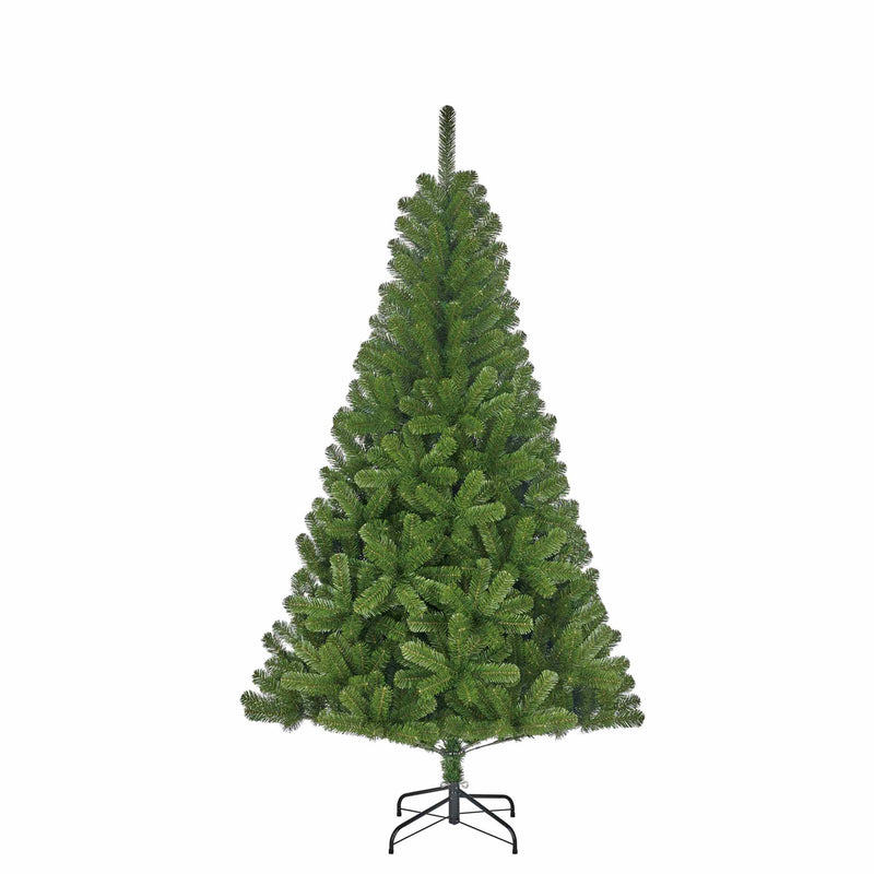 Black Box Kunstkerstboom Charlton - 127x127x215 cm - Pvc - Groen